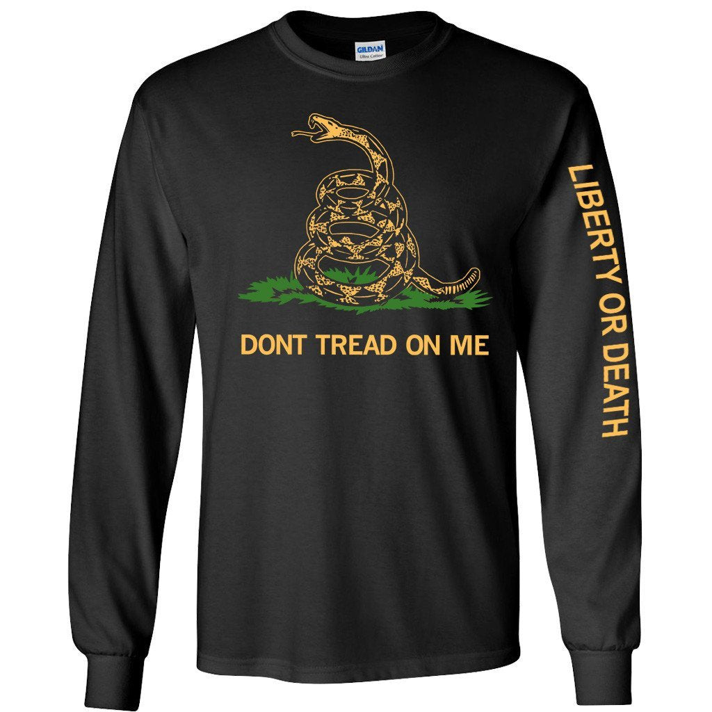 Black Gadsden Longsleeve