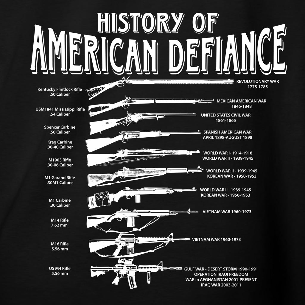 Historical Rifle Black Longsleeve T-Shirt