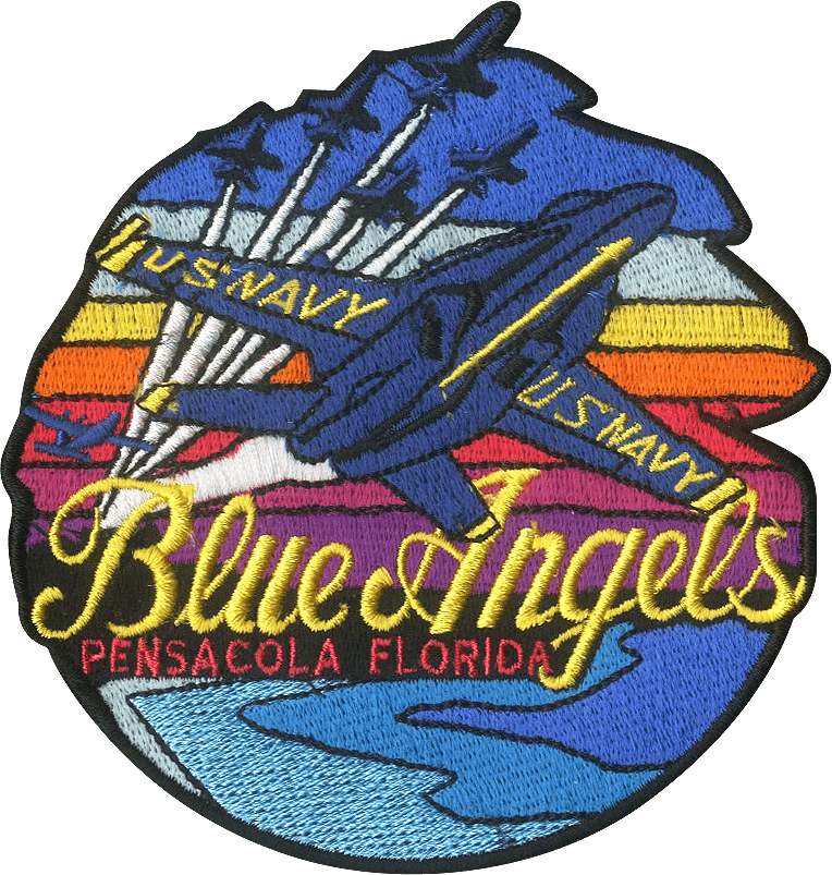 Blue Angels Pensacola Embroidered Patch