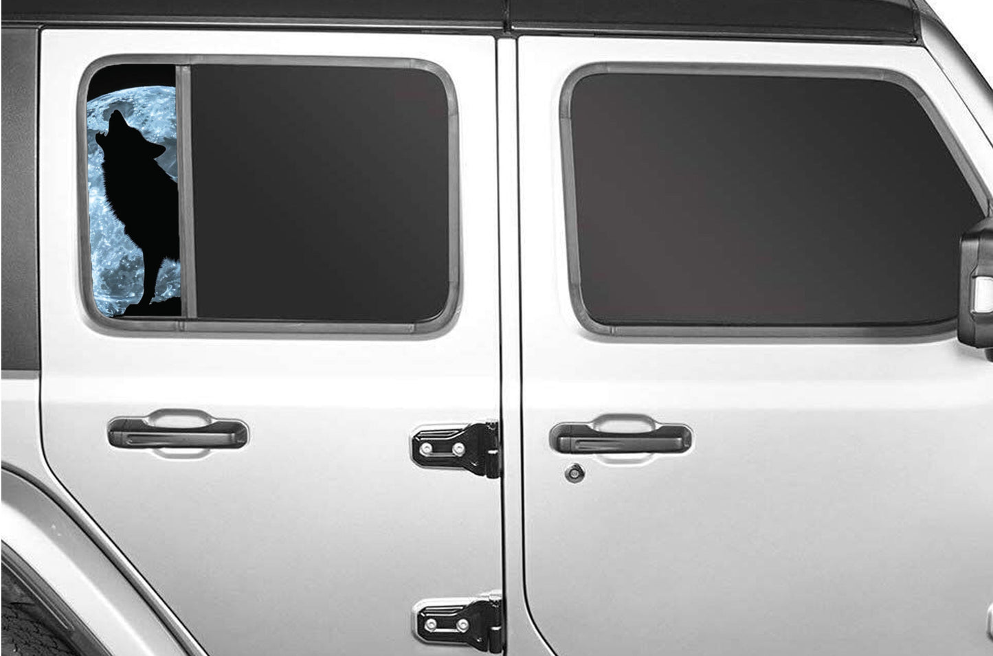 Side door window Blue moon wolf 185