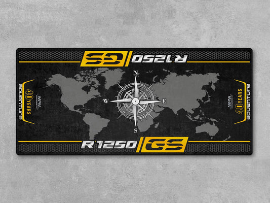 MPM Motorcycle Mat for BMW R1250 GS 40th Years Anniversary Adventure - MM7248
