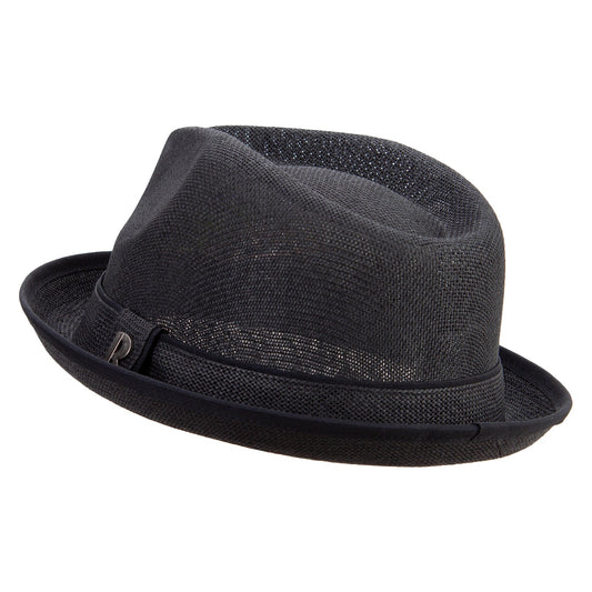 Big Size Blocked Upbrim Fedora