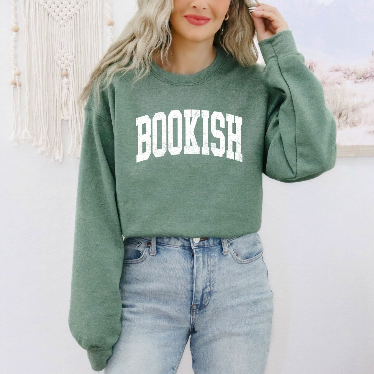 BOOKISH Crewneck Sweatshirt