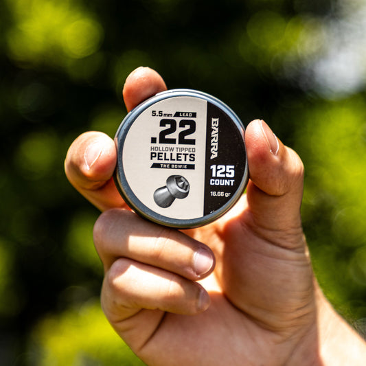 Bowie Hollow Tipped .22 Caliber Pellets - 125 Count