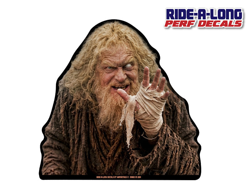 *NEW* Bridge Keeper *RIDE A LONG* Perforated Decal