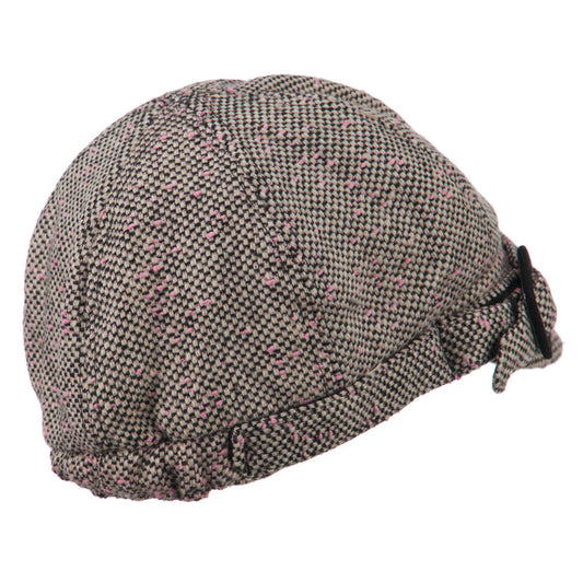 Muffy Square Buckle Cabbie Cap