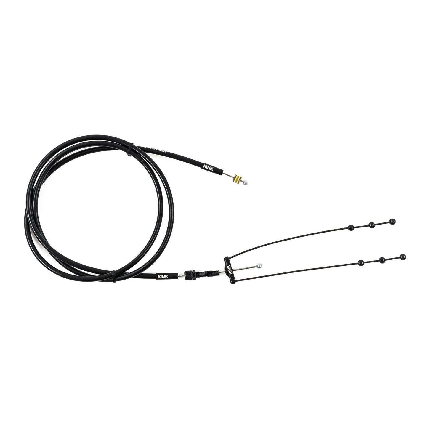 Kink BMX 1-Piece Brake Cable - Black