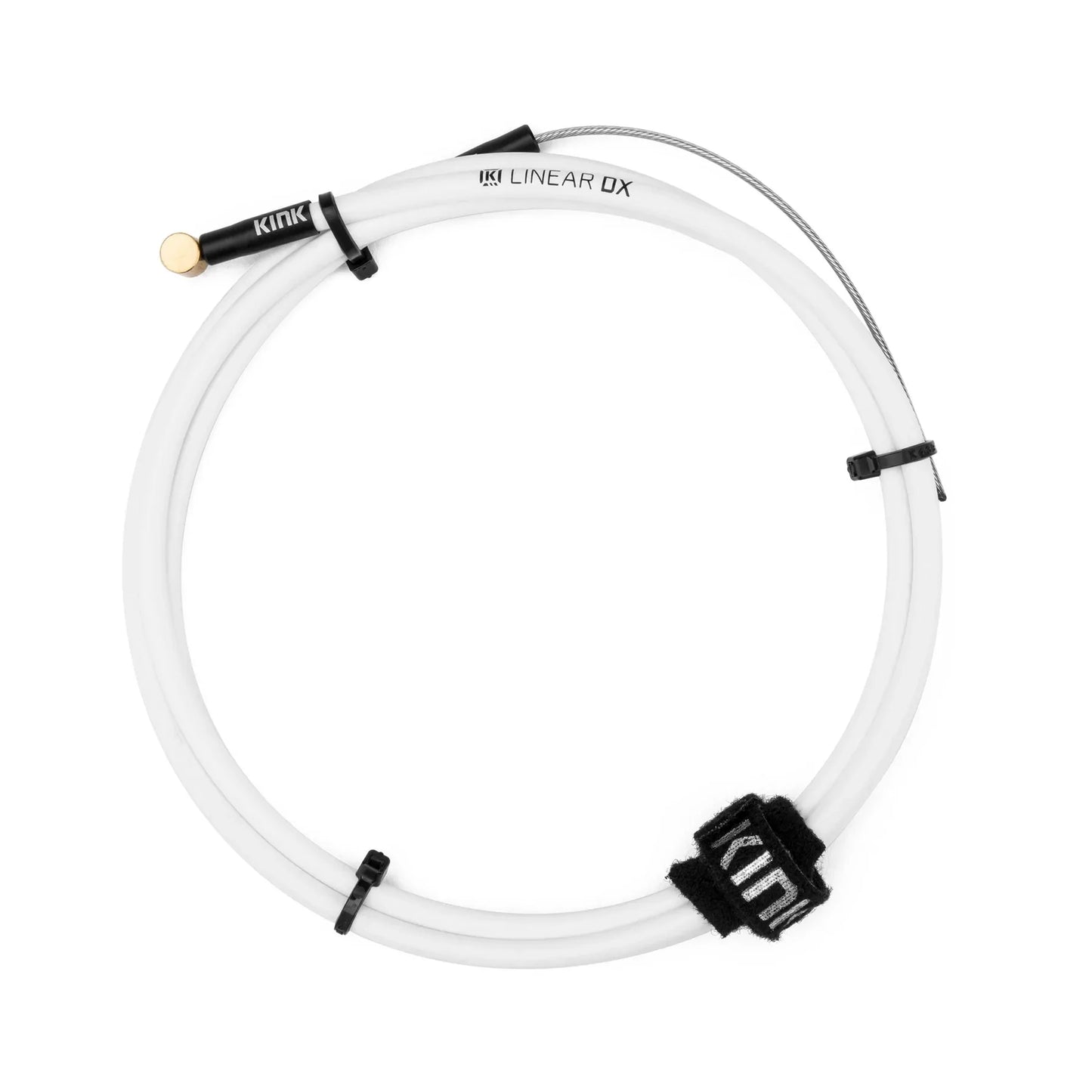 Kink BMX DX Linear Brake Cable - White