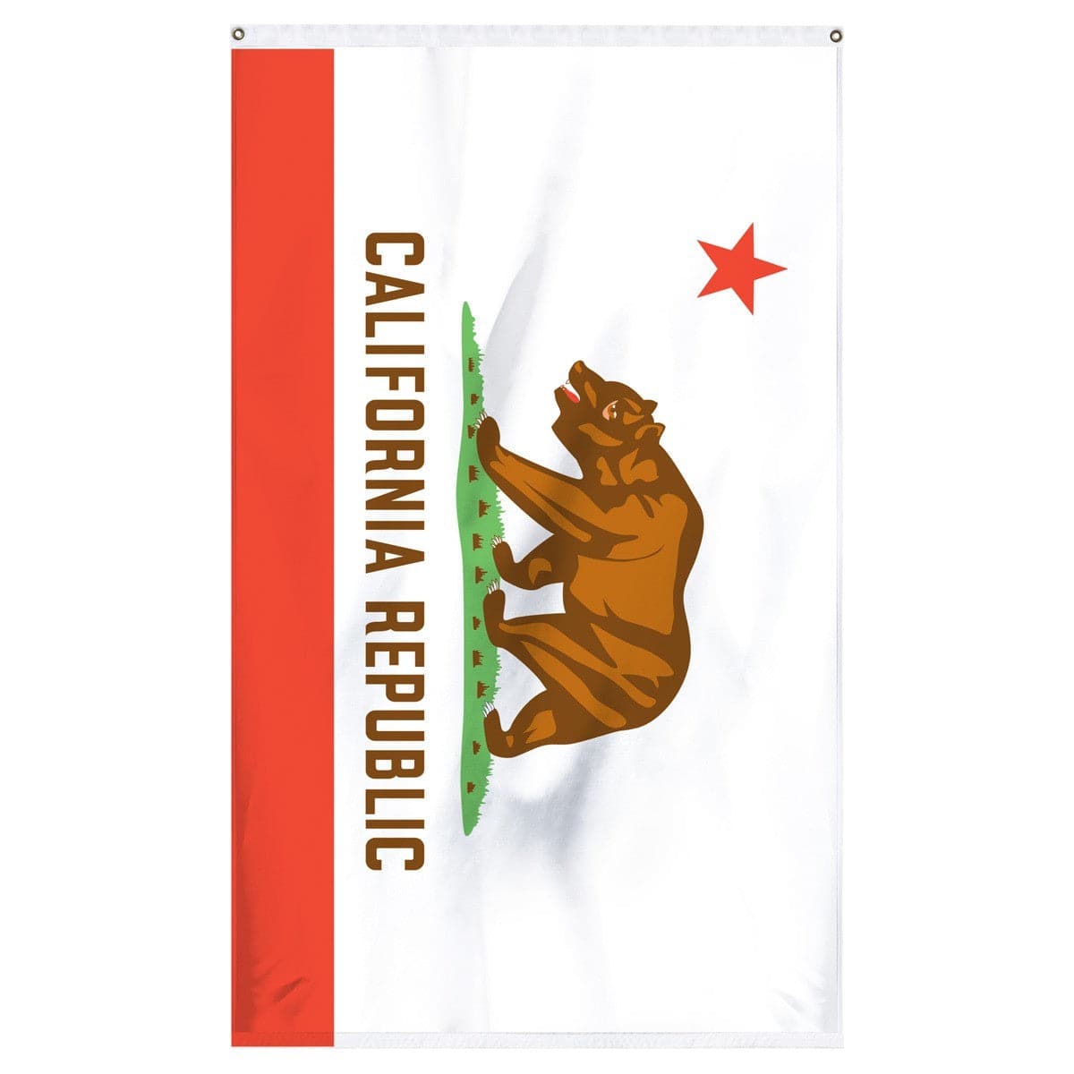 California State Flag 3x5 - Durable Nylon Bear Republic Flag