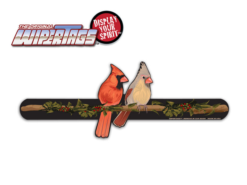 Cardinal Birds WiperTags