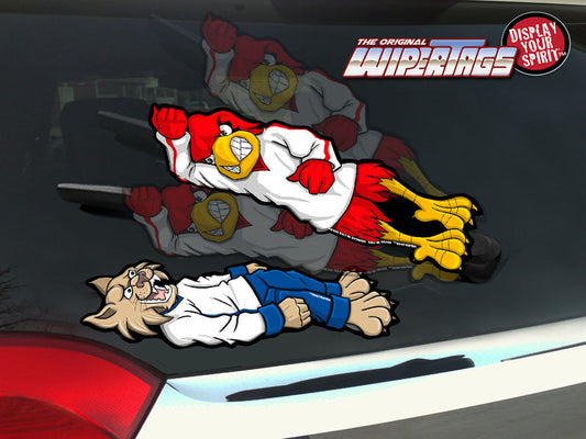 Cardinals vs Wildcats Wrestling (Card WT) WiperTags