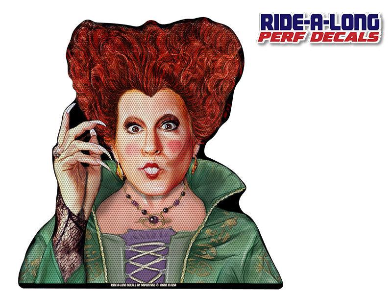 Cast a Spell *RIDE A LONG* Perforated Decal