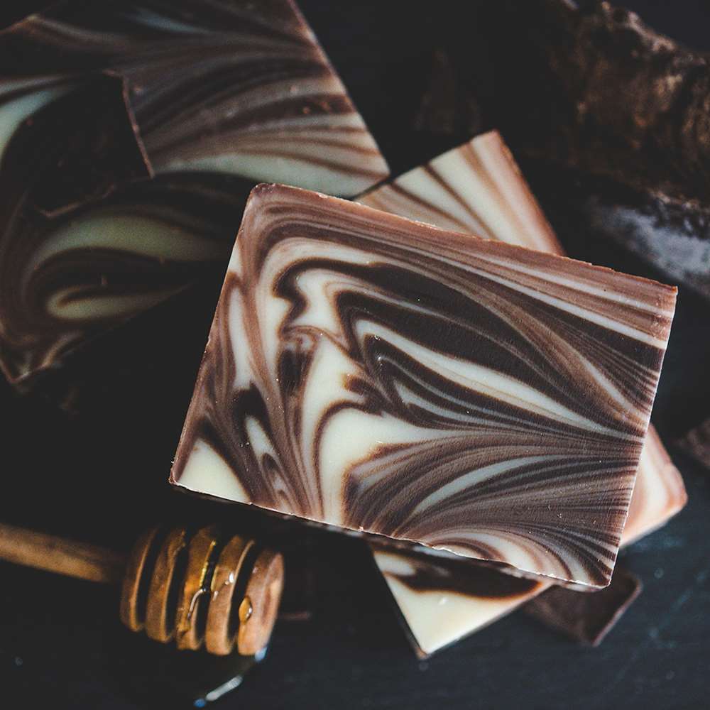 Natural Soap: Chocolate & Honey