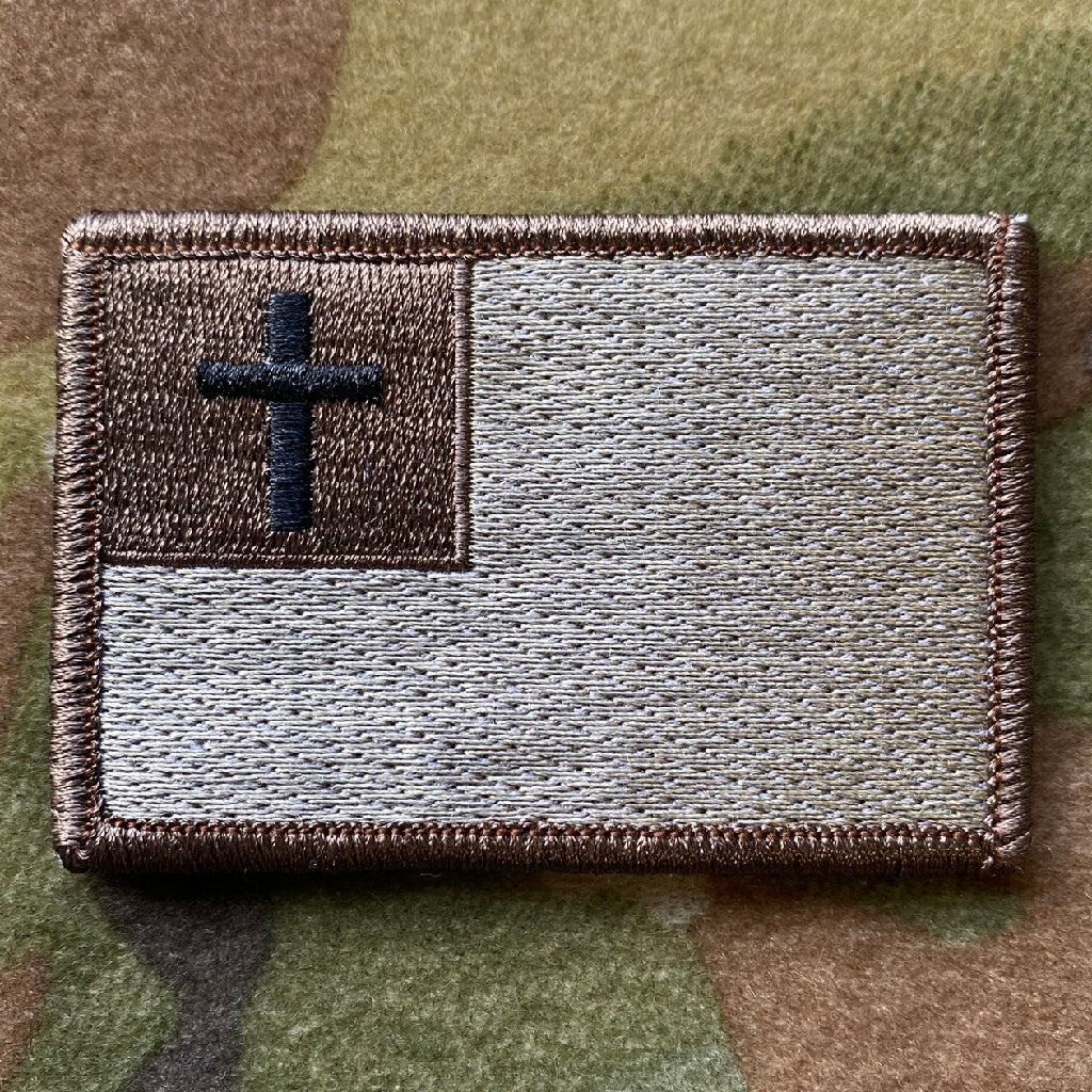 2"x3" Christian Flag Patch