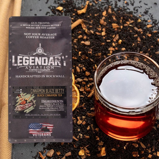 Cinnamon Blaze Betty | Black Cinnamon Loose Leaf Tea
