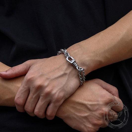 Classic Cuban Stainless Steel Bracelet