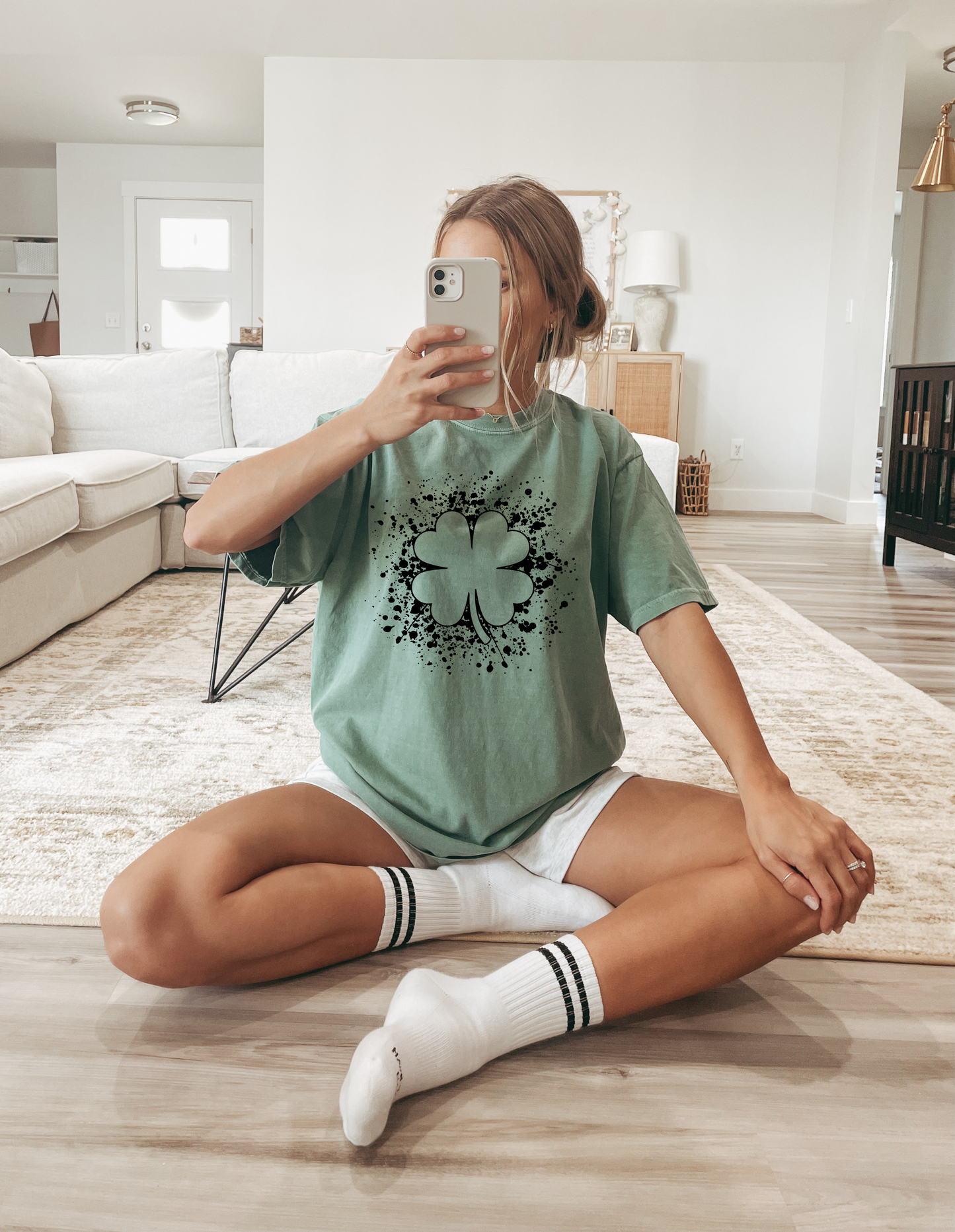 Clover Splatter T-Shirt