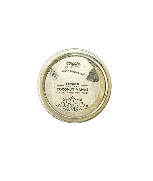 Coconut Nanas Vegan Shave Soap