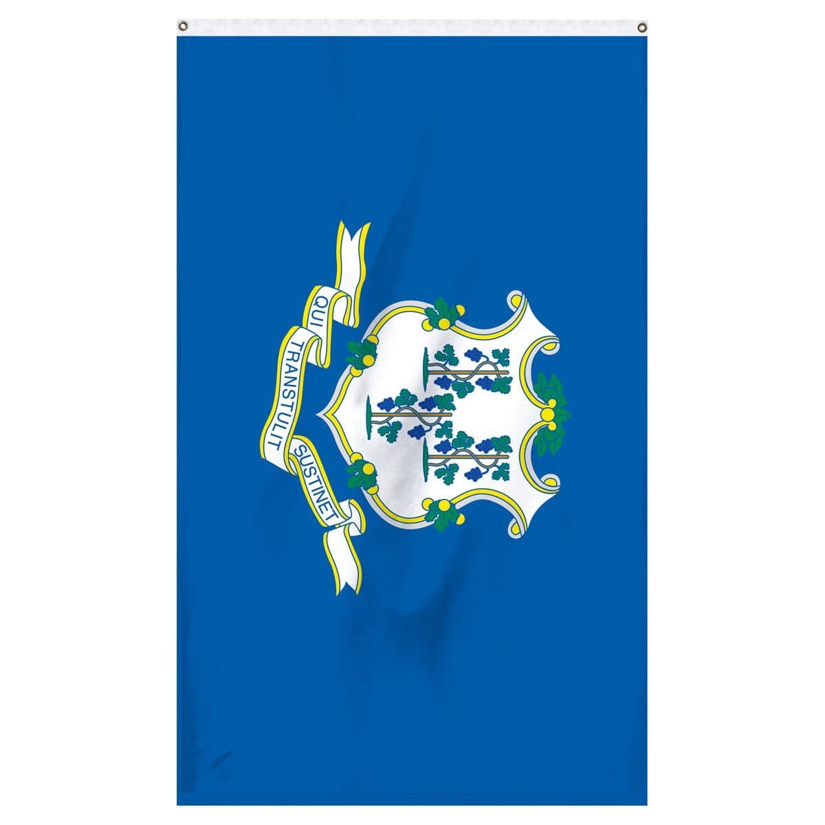 Connecticut State Flag 3x5 - Durable Nylon Azure Blue