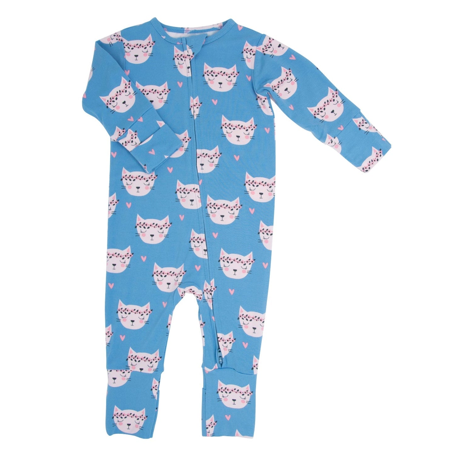 Pretty Pink Cat Convertible Romper
