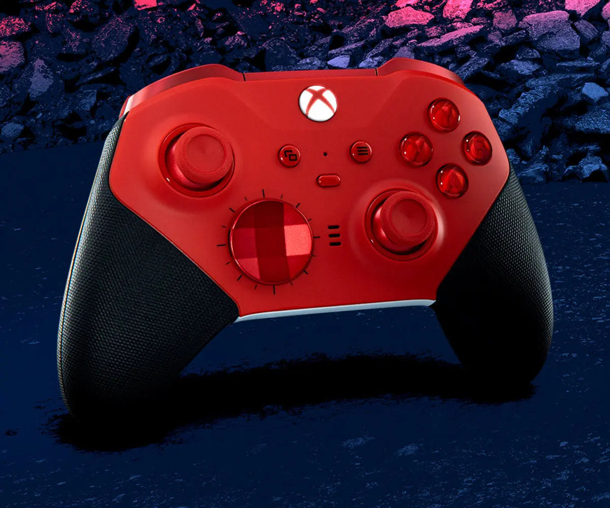 MODDEDZONE RED CORE XBOX ELITE SERIES 2 CUSTOM MODDED CONTROLLER