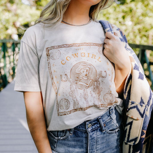 Cowgirl Bandana Graphic Tee
