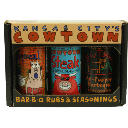 Cowtown Bar-B-Q Rubs & Seasonings Gift Box