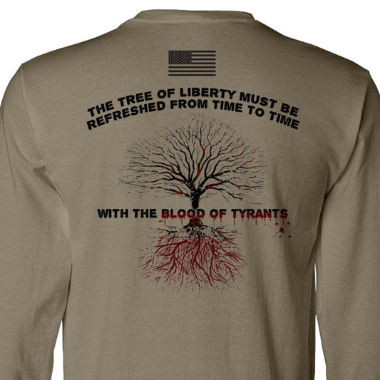 Blood of Tyrants Longsleeve T-Shirt - coyote