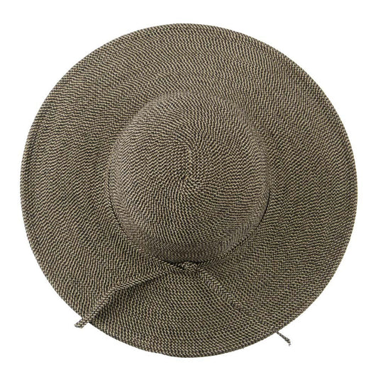 UPF 50+ Cotton Paper Braid Self Tie Hat