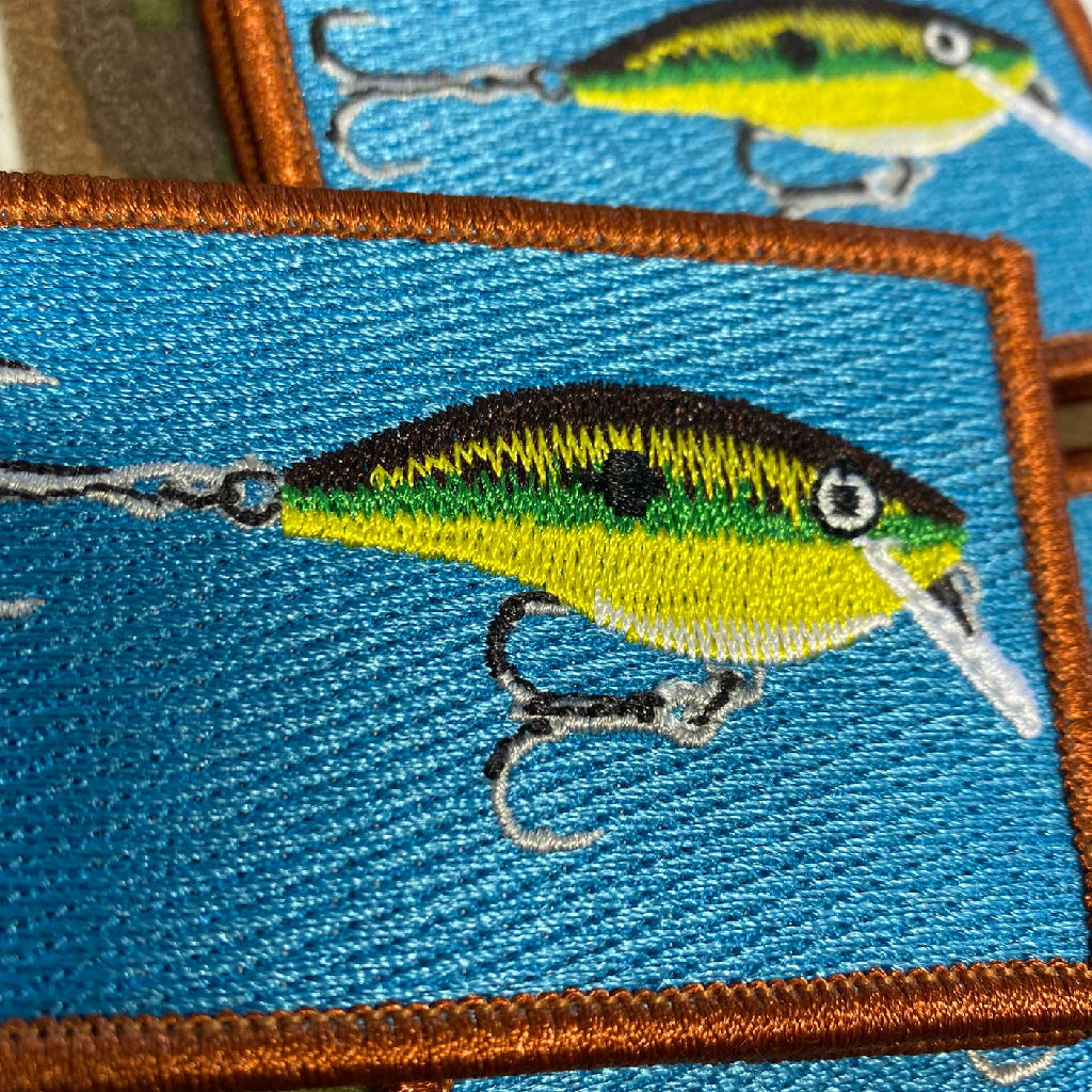 2"x3" Crankbait Tactical Patch - Shad