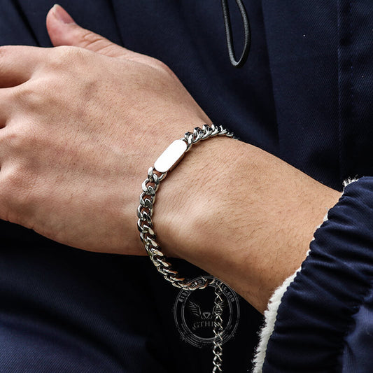 Cuban Classic Stainless Steel Bracelet
