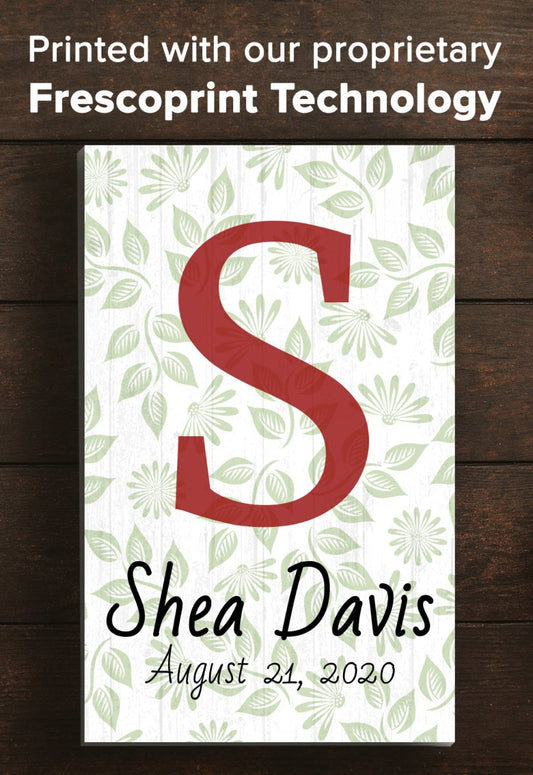 Custom Child's Room Name Sign Monogram Nursery Decor or Child's Bedroom Wall Decoration