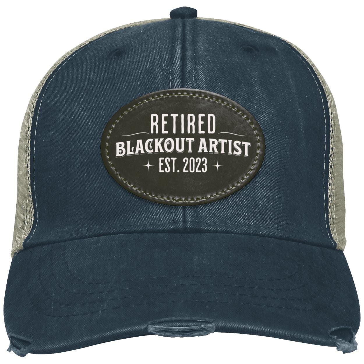 Custom Recovery Distressed Ollie Cap | Inspiring Sobriety | Retired Blackout Artist