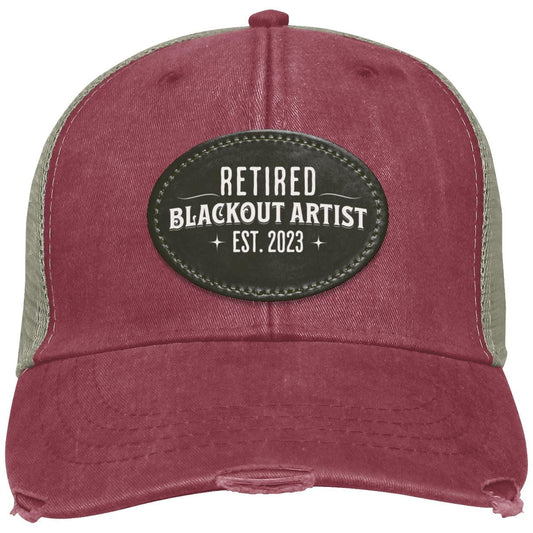 Custom Recovery Distressed Ollie Cap | Inspiring Sobriety | Retired Blackout Artist