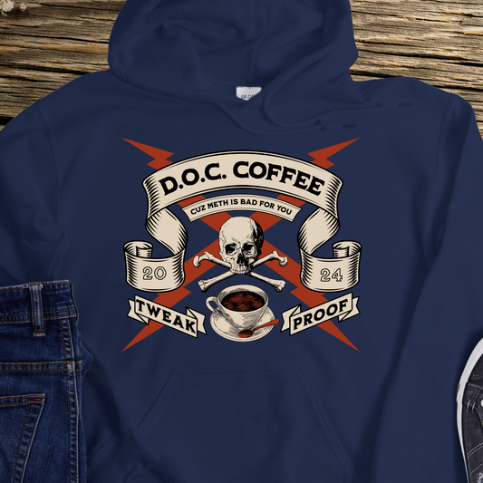 Custom Recovery Hoodie | Inspiring Sobriety | DOC Coffee