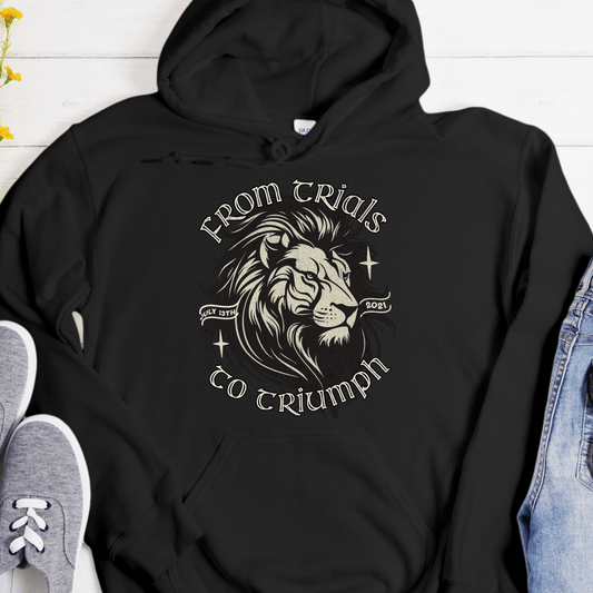 Custom Recovery Hoodie | Inspiring Sobriety | From Trials To Triumph