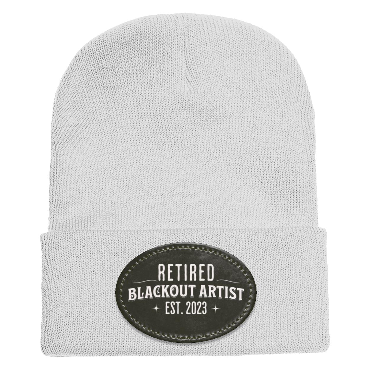 Custom Recovery Knit Beanie | Inspiring Sobriety | Retired Blackout Artist