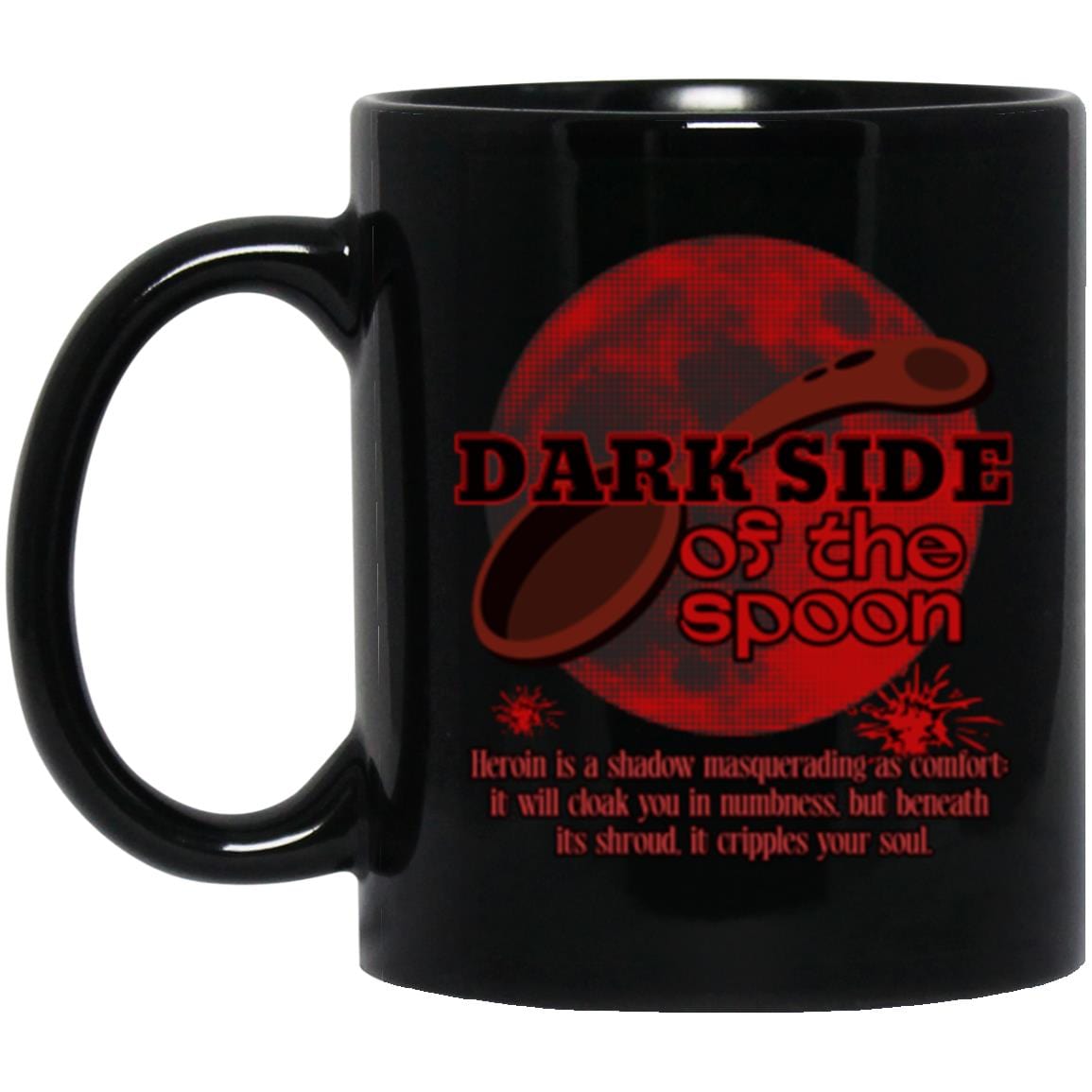 Custom Recovery Mug | Inspiring Sobriety | Dark Side of The Spoon
