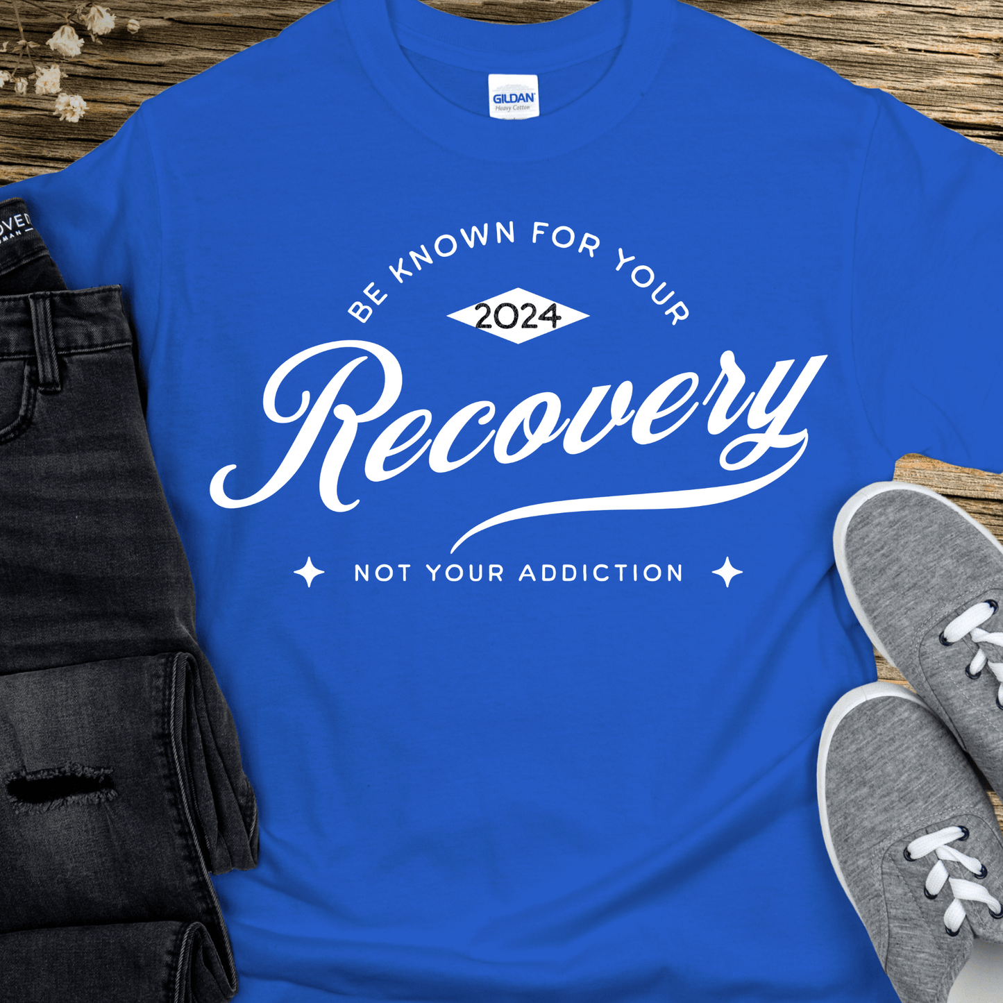 Custom Recovery T-Shirt | Inspiring Sobriety | Be Known For Your Recovery