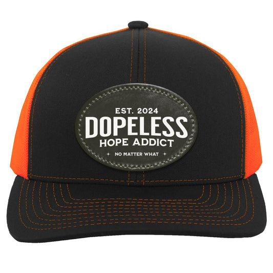 Custom Recovery Trucker Snapback Hat | Inspiring Sobriety | Dopeless Hope Addict