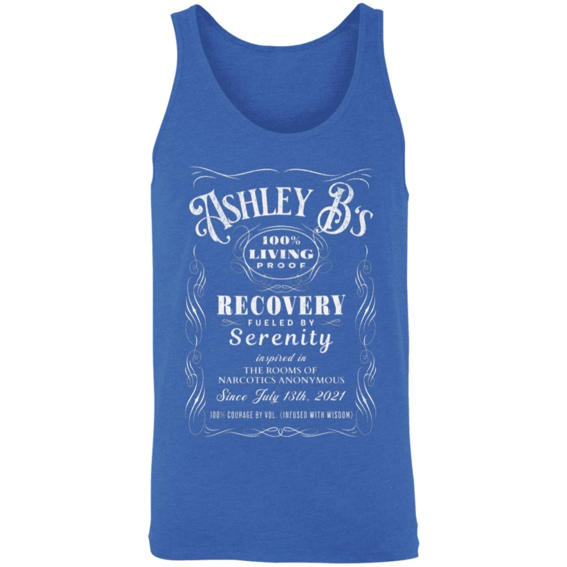 Custom Recovery Unisex Tank | Inspiring Sobriety | (Custom) 100% Living Proof
