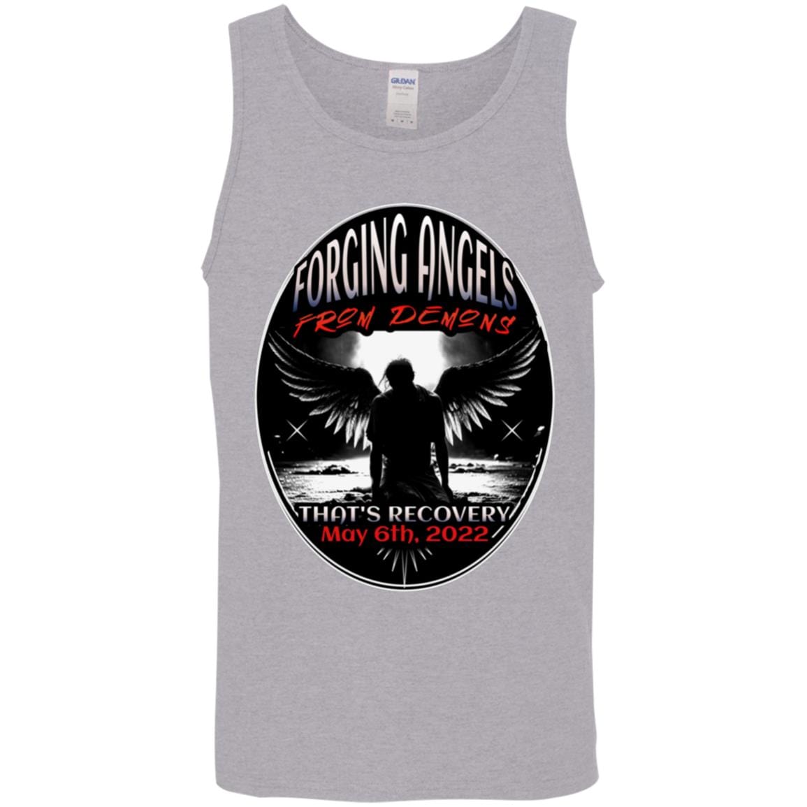 Custom Recovery Unisex Tank | Inspiring Sobriety | Forging Angels From Demons