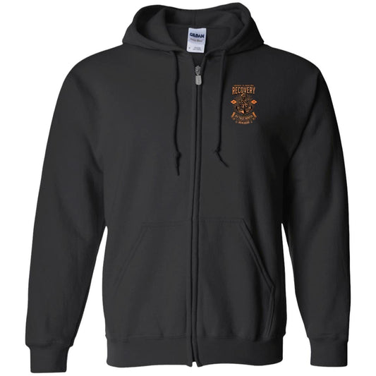Custom Recovery Zip Hoodie | Inspiring Sobriety | Recovery - My True North
