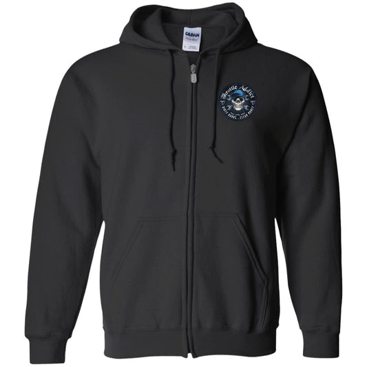 Custom Recovery Zip Hoodie | Inspiring Sobriety | Throttle Addict, - Dirty Hands, Clean Money