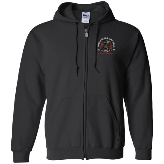 Custom Recovery Zip Hoodie | Inspiring Sobriety | Two Wheels, One Soul