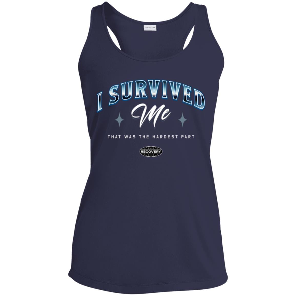 Custom Womens Recovery Tank | Inspiring Sobriety | I Survived Me