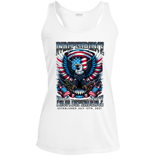 Custom Womens Recovery Tank | Inspiring Sobriety | Independence From Dependence