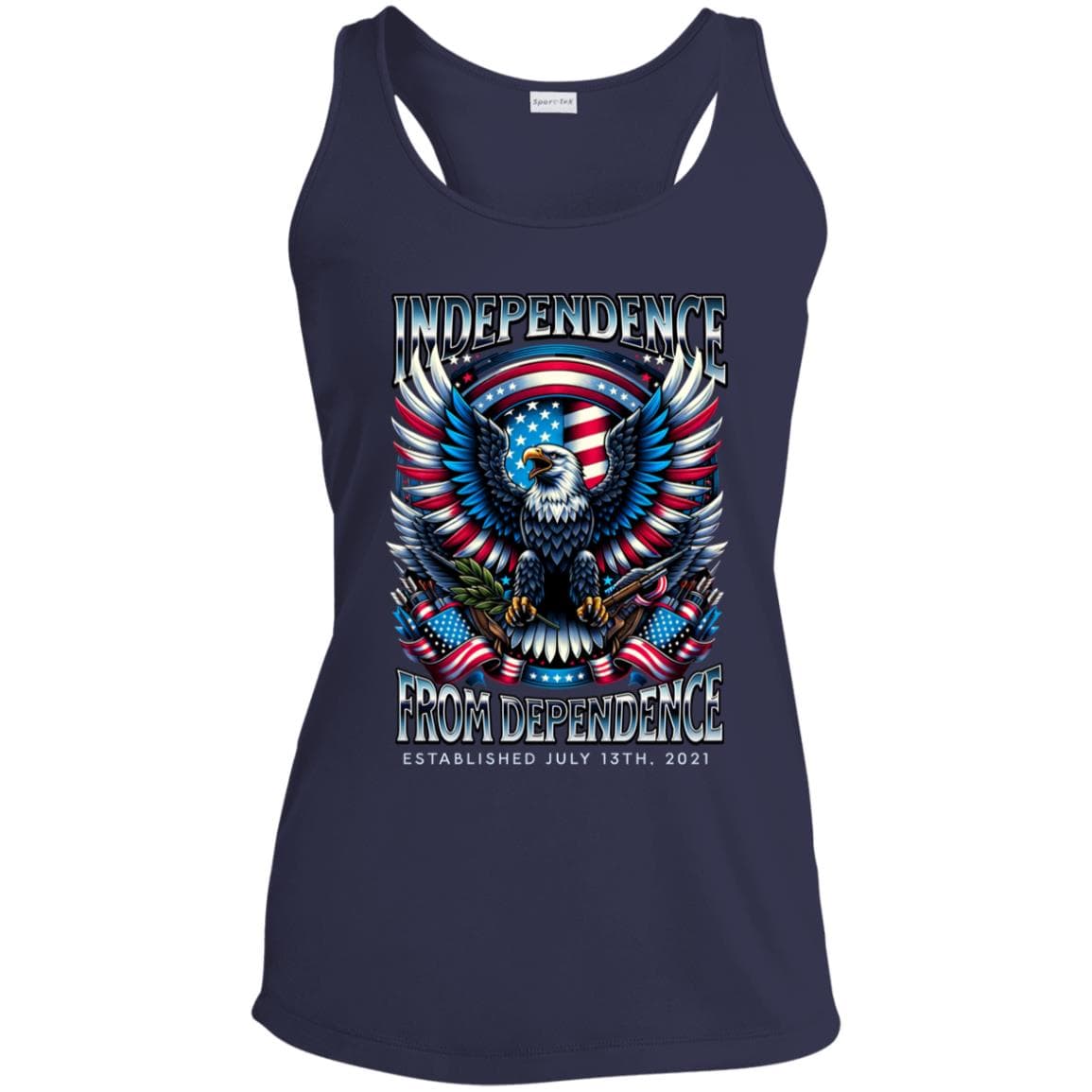 Custom Womens Recovery Tank | Inspiring Sobriety | Independence From Dependence