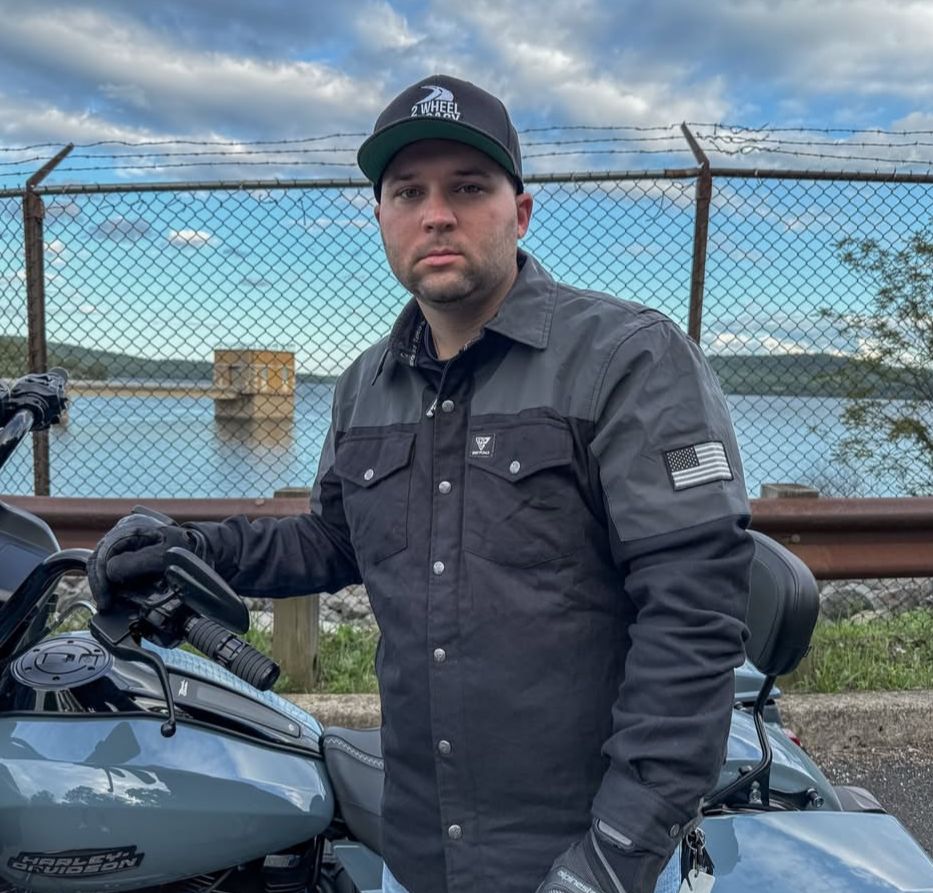 Flannel Reflective Shirt "Nightfall Nebula" - Black with Pads