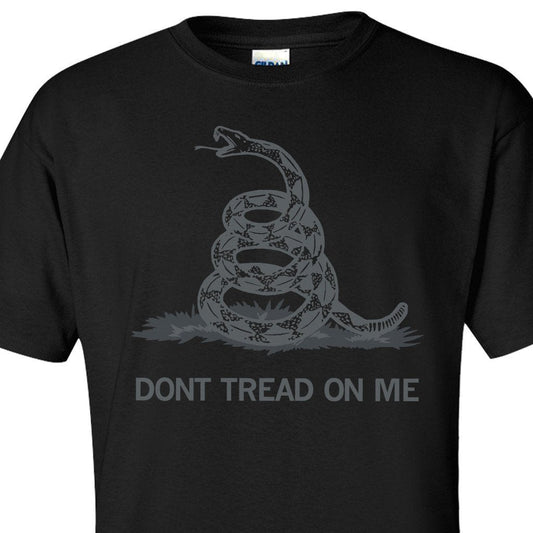 Black Dark Print Gadsden T-Shirt